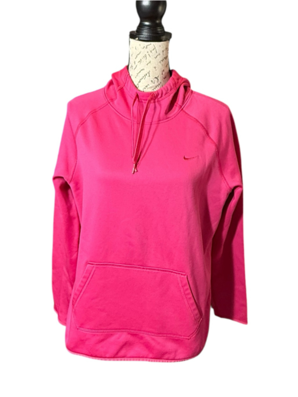 Women's Nike Therma-Fit Pullover Hoodie Size M Pink